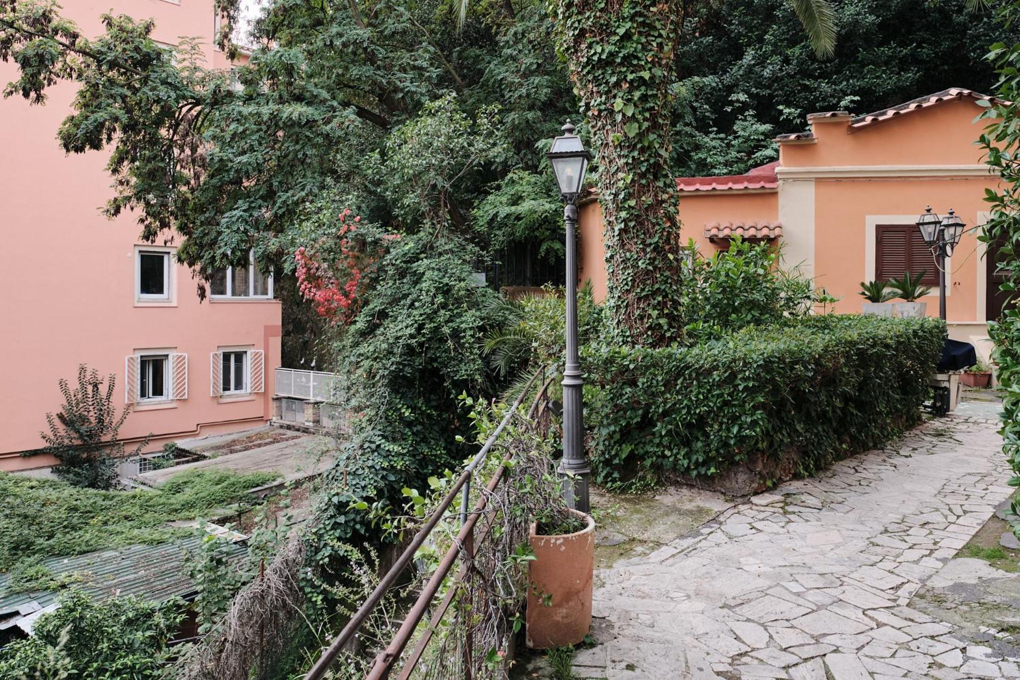 Trastevere- Flat Con Giardino, Ac, Wi-Fi & Netflix Roma Eksteriør bilde