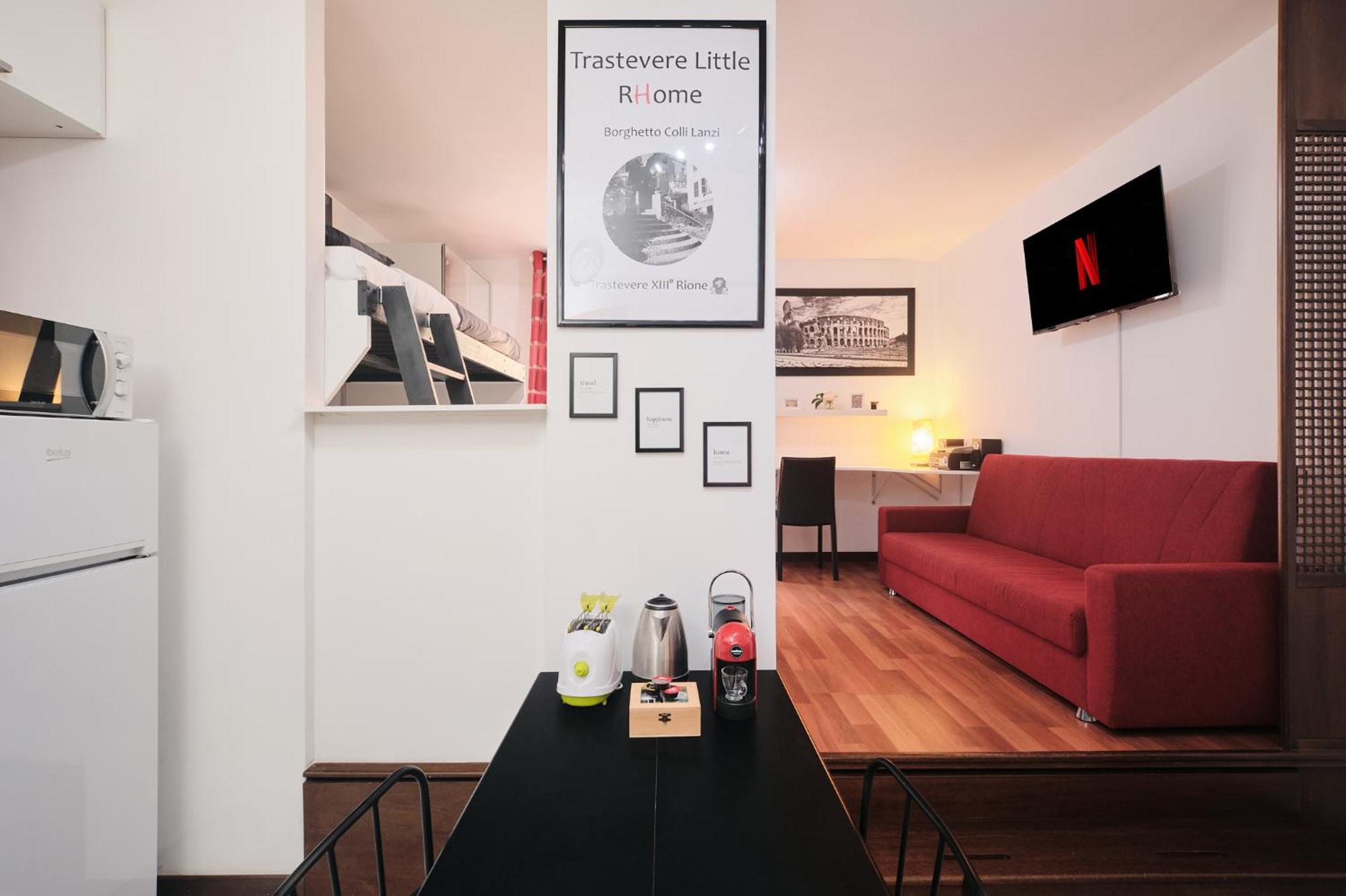 Trastevere- Flat Con Giardino, Ac, Wi-Fi & Netflix Roma Eksteriør bilde